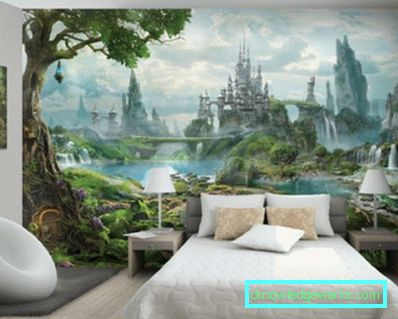 364-3D pozadina u spavaćoj sobi - 70 fotografija