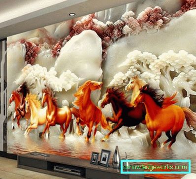 364-3D pozadina u spavaćoj sobi - 70 fotografija