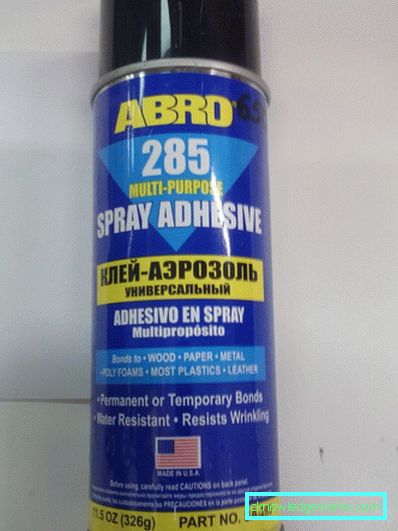 Aerosol ljepilo: kako odabrati i koristiti? Aerosol ljepilo: kako odabrati i koristiti?