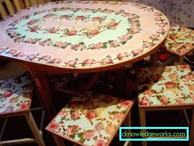 Decoupage kuhinjski namještaj Decoupage kuhinjski namještaj