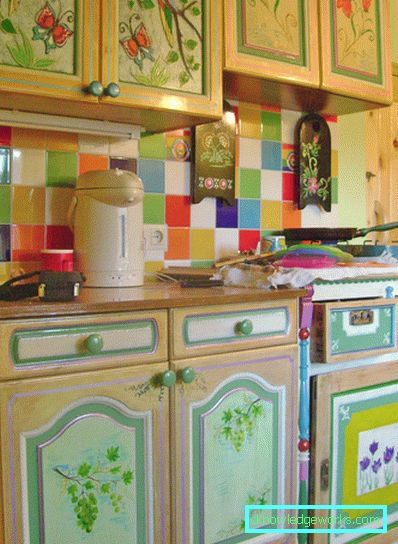 Decoupage kuhinjski namještaj Decoupage kuhinjski namještaj