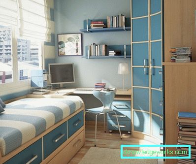 128 Dječja soba 12 kvadrat. m. - 100 fotografija