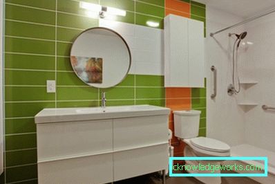 Zelena kupaonica - 80 najboljih fotografija prekrasnih dizajnerskih ideja