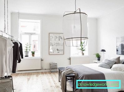 Spavaća soba minimalizam - opis kako stvoriti ovaj stil (58 fotografija)