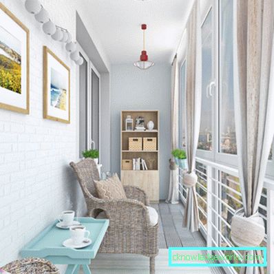 Loggia 6 metara - 95 fotografija originalnih dizajnerskih rješenja