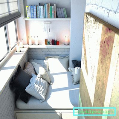 Loggia 6 metara - 95 fotografija originalnih dizajnerskih rješenja
