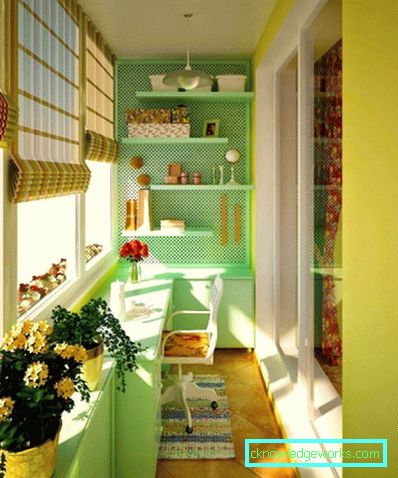 Loggia 6 metara - 95 fotografija originalnih dizajnerskih rješenja