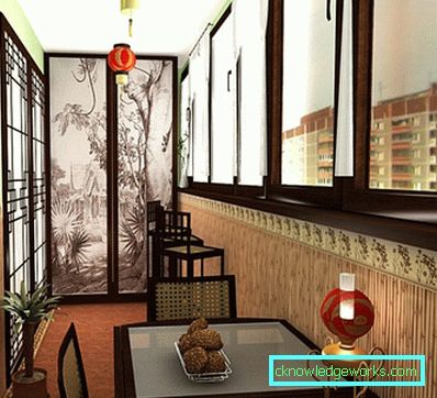 Loggia 6 metara - 95 fotografija originalnih dizajnerskih rješenja