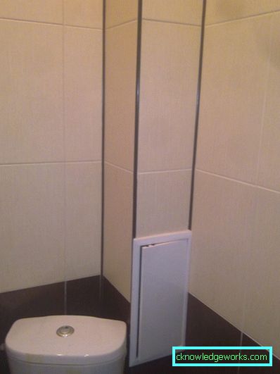 Kako sakriti cijevi u kupaonici - fotografije najboljih opcija od profesionalaca