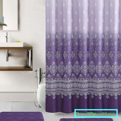 Violet kupaonica - neobično rješenje boja