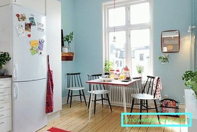 Fotografija: kuhinja u skandinavskom stilu