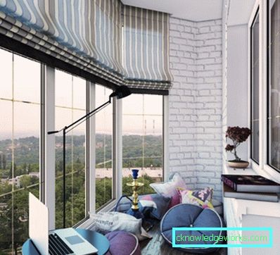 Kako napraviti balkon u modernom stilu