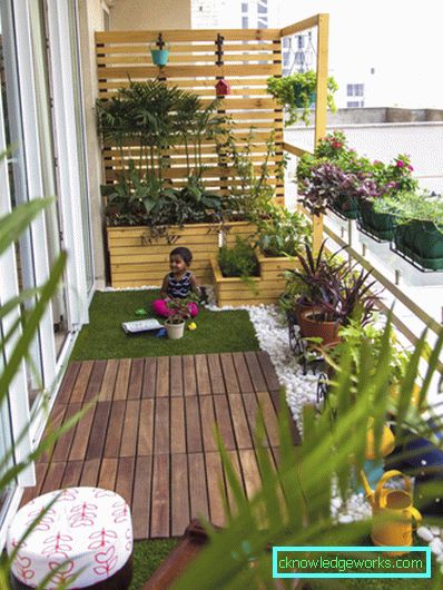 Kako napraviti balkon u modernom stilu