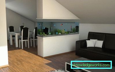 30-Akvarij u unutrašnjosti komada