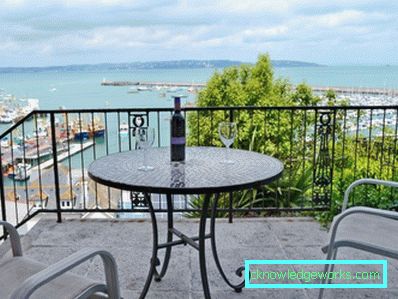 Kako napraviti balkon u modernom stilu