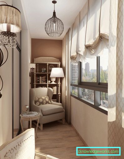 Kako napraviti balkon u modernom stilu