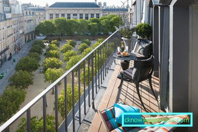 Kako napraviti balkon u modernom stilu