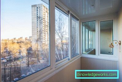 Dizajn loggie - 45 fotografija najboljih kombinacija