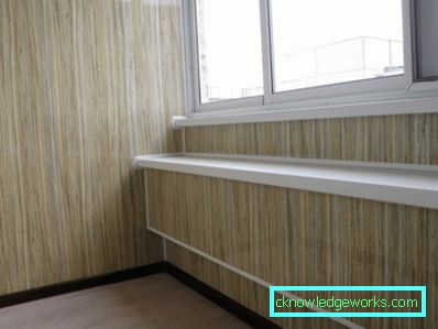 Dizajn loggie - 45 fotografija najboljih kombinacija