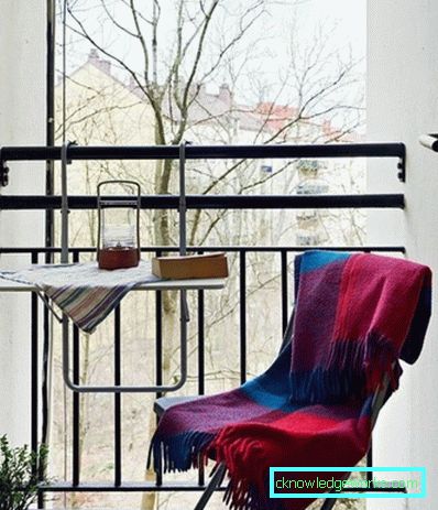 Mali balkon - elegantan i praktičan dizajn (88 fotografija)