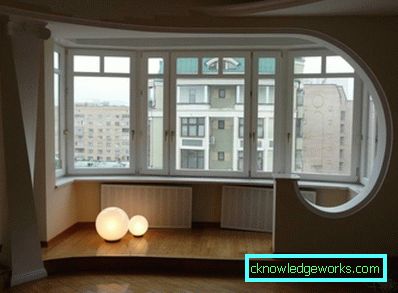 Dizajn loggie - 45 fotografija najboljih kombinacija