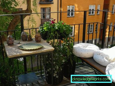 Dizajn balkon u stanu - kako to treba biti