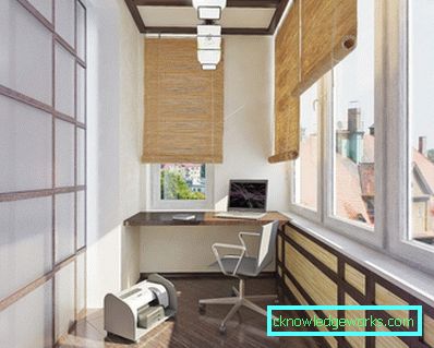 Dizajn balkon u stanu - kako to treba biti