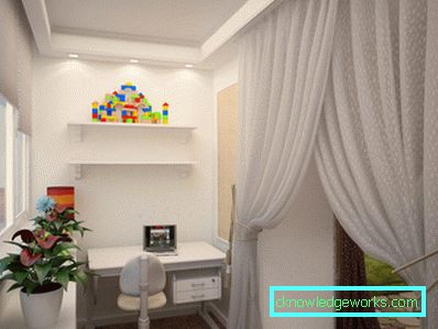 Dizajn balkon u stanu - kako to treba biti