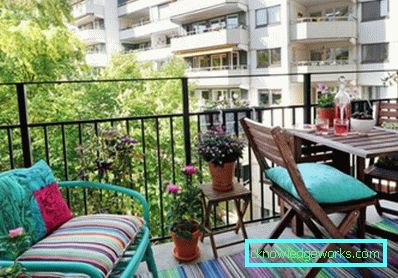 Dizajn balkon u stanu - kako to treba biti
