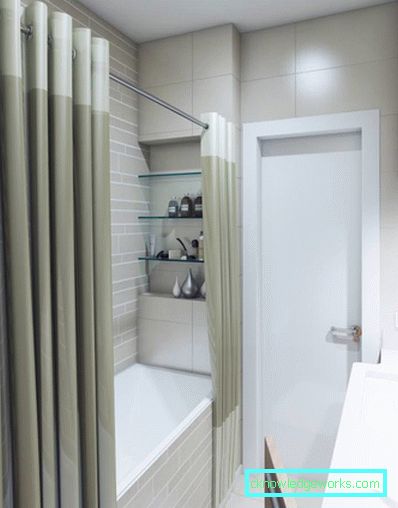 Polica za kupaonicu - odabiremo moderan i originalan namještaj (69 fotografija)