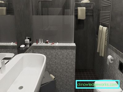 Siva kupaonica - 68 fotografija savršene kombinacije tonova i tonova