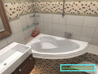 Kupaonica pločica - 54 foto ideje za stvaranje dizajnerske pozadine