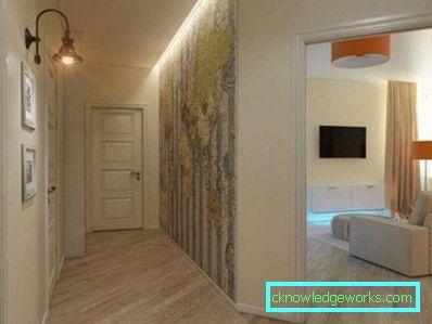 Dizajn hodnika u apartmanskoj fotografiji - stvarne unutrašnje fotografije