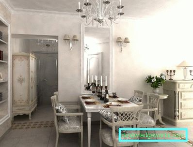 Dizajn kuhinje-blagovaonice-dnevnog boravka u apartmanu