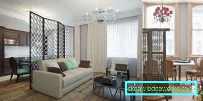 Dizajn kuhinje-blagovaonice-dnevnog boravka u apartmanu