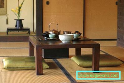 Dnevni boravak u japanskom stilu - 50 fotografija primjera dizajna