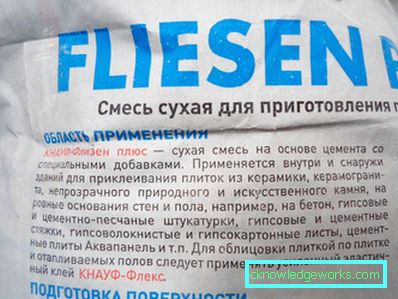 Knauf ljepilo: varijacije i uporaba Knauf ljepilo: varijacije i uporaba