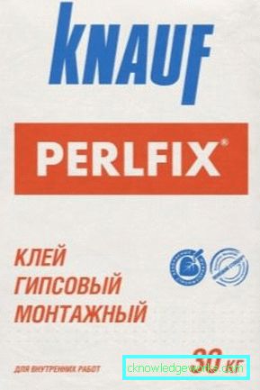 Knauf Perlfix ljepilo: značajke i specifikacije Knauf Perlfix ljepilo: značajke i specifikacije