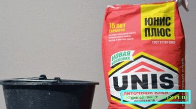 Unis ljepilo za pločice: karakteristike i opseg primjene