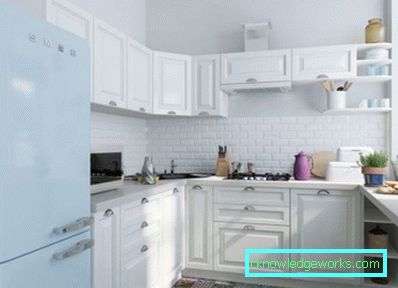 Kuhinja u kolonijalnom stilu 305 - 90 fotografija