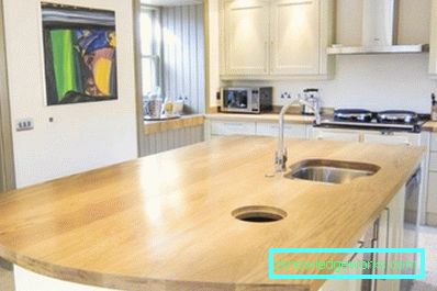 360-kuhinja countertop - koji jedan