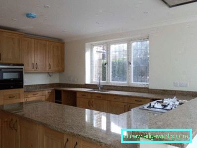 360-kuhinja countertop - koji jedan