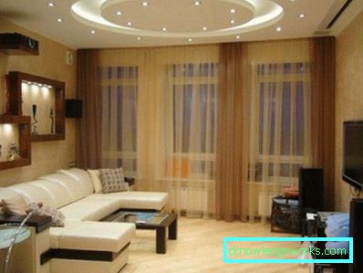 Renoviranje dnevnog boravka - fotografije stvarnog dizajna