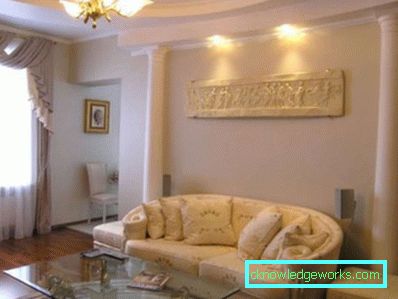 Renoviranje dnevnog boravka - fotografije stvarnog dizajna