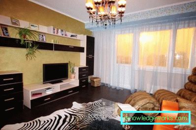 Renoviranje dnevnog boravka - fotografije stvarnog dizajna