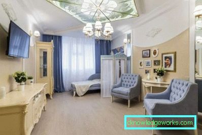 Zavjese za dnevnu sobu u modernom stilu - foto originalna rješenja