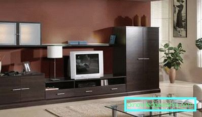 Moderni zidovi u dnevnom boravku - fotografije interijera