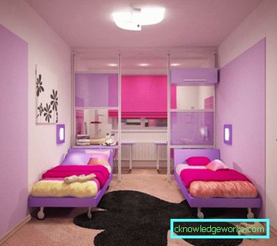 455-Spavaća soba za djevojčicu - 58 fotografija
