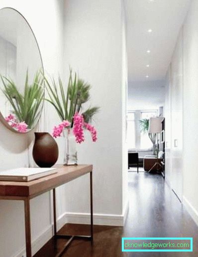 Ogledalo u hodniku Feng Shui
